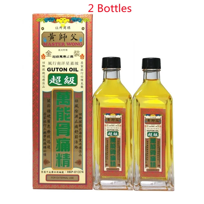 

40 мл * 2 бутылки HONG KONG MASTER WONG SUPER GUTON OIL