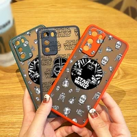 cool movie star wars for huawei p50 p40 p30 p20 mate 40 20 pro plus lite nova 8 7i 2i frosted translucent soft phone case