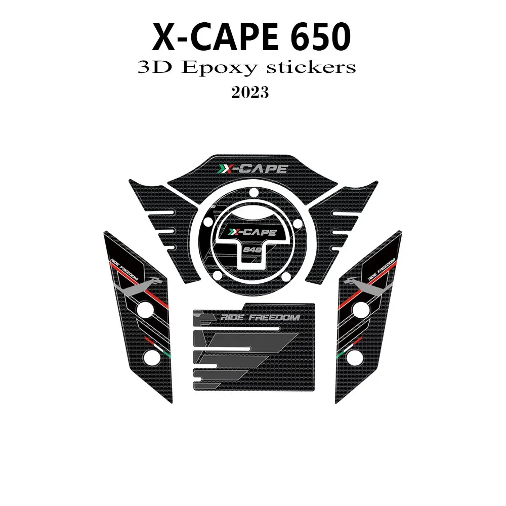 Аксессуары для мотоциклов 3D наклейка из эпоксидной смолы X-CAPE 650 2022 2023 Moto Morini X Cape