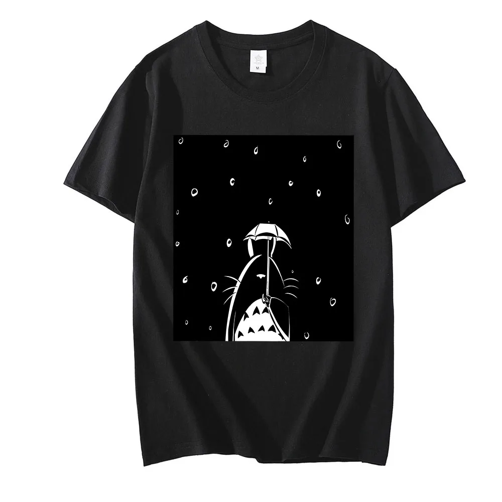 

Летняя Новинка 2022, Повседневная футболка с анимацией мой сосед раньше для мальчиков и девочек, удобная свободная футболка большого размера