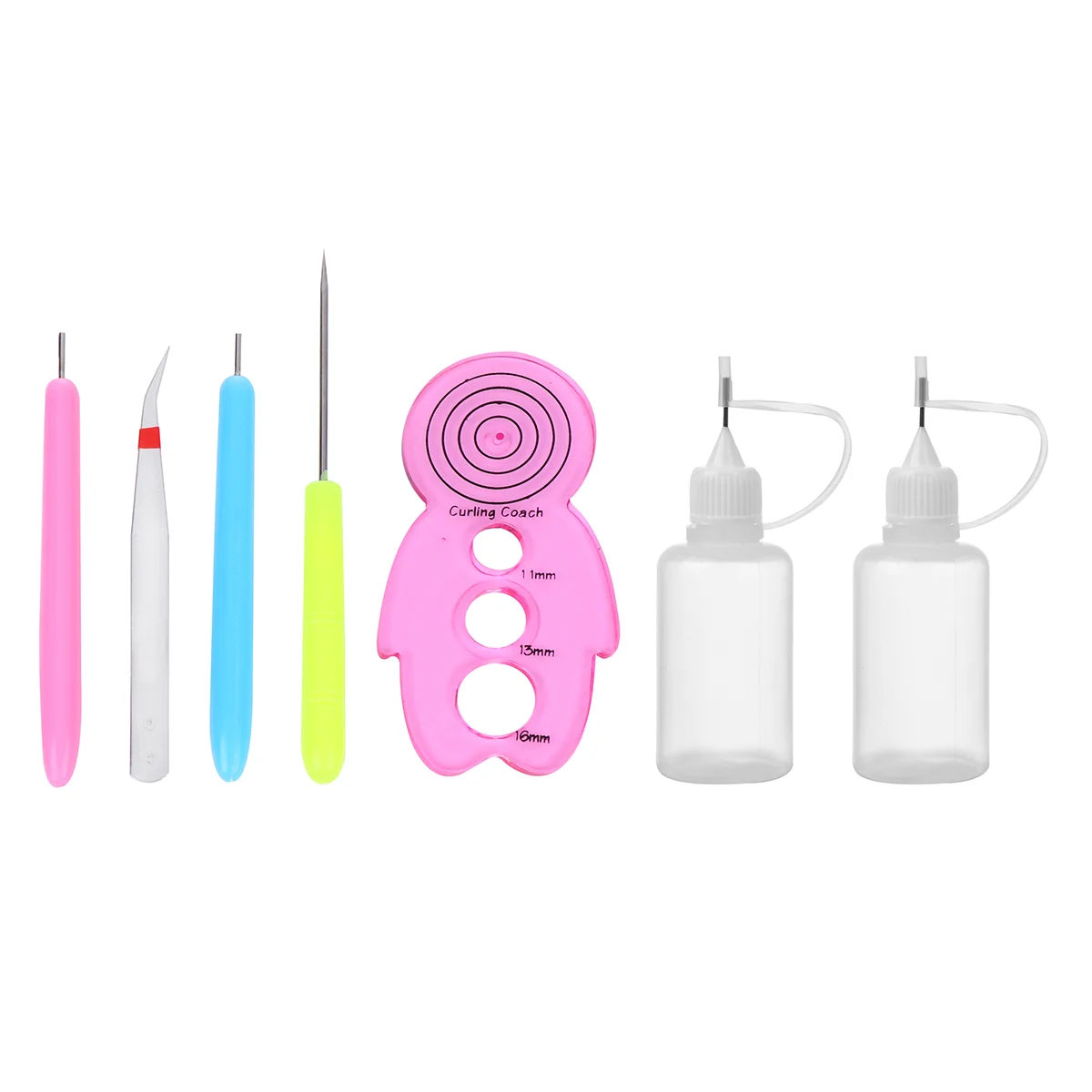 

7pcs DIY Paper Rolling Tool Kit Manual Arts Craftwork Paper Rolling Tools for Festival Gift Decoration
