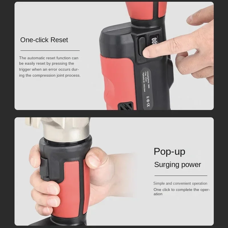 Электрические гидравлические клещи Аккумуляторные обжимные для зажима медных