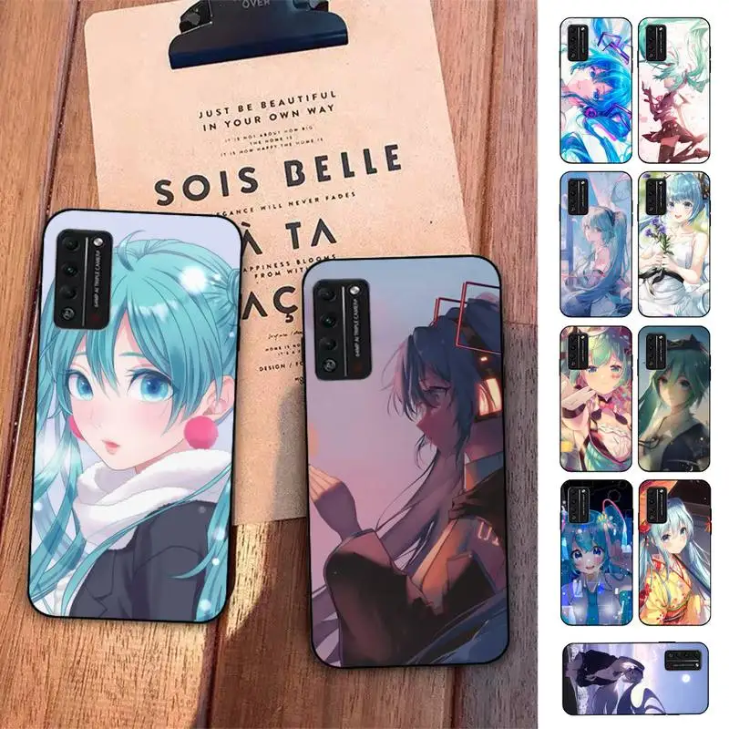 

BANDAI Hatsune Miku Phone Case for Huawei Honor 10 i 8X C 5A 20 9 10 30 lite pro Voew 10 20 V30
