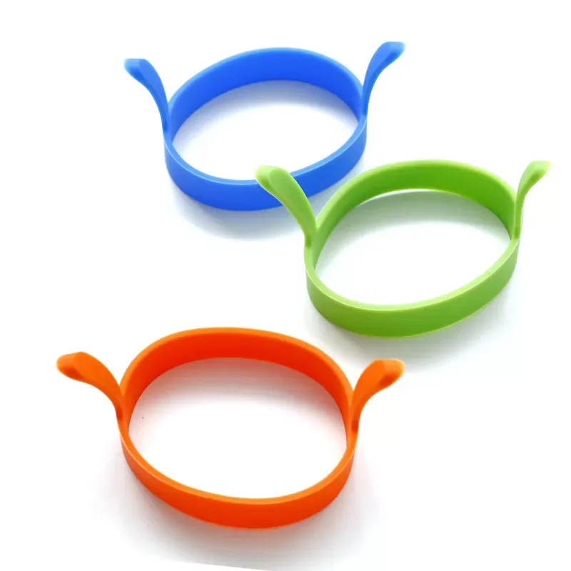 

NEW2022 1 Piece Creative Kitchen Silicone Egg Frier Fried Pancake Ring Mould Tool Free Shipping