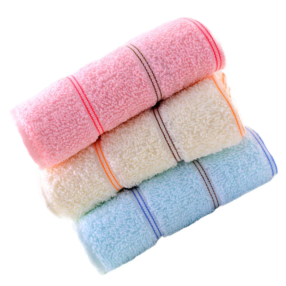 

Towel Towels Absorbent Face Water Cotton Facecloth Thickened Washcloth Kids Cloths Spa Hotel Cloth Decorative Wash Finger Baby