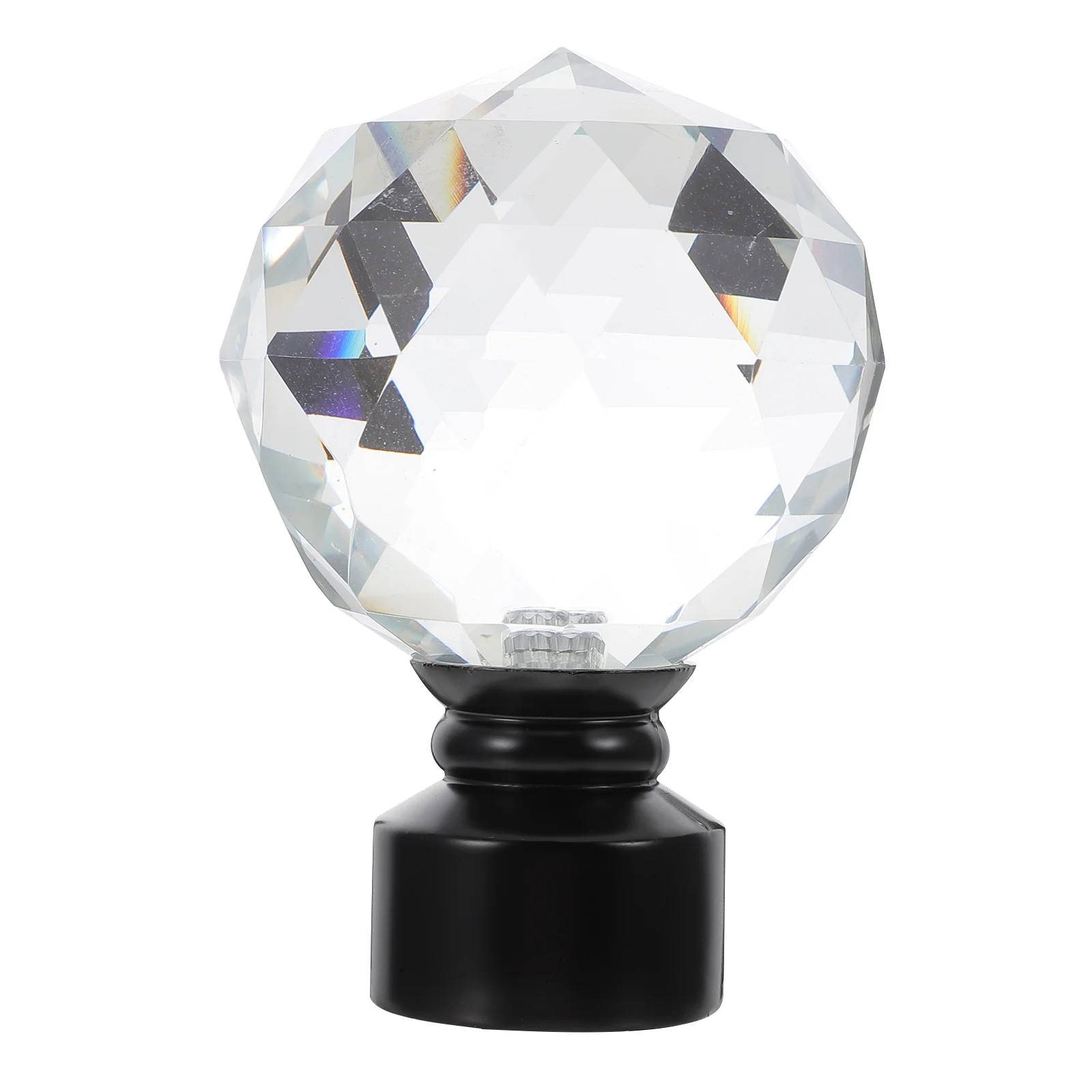 

Curtain Rod Finials End Drapery Ends Pole Plug Head Window Cap Crystal Decorativerods Accessories Finial Caps Rail The