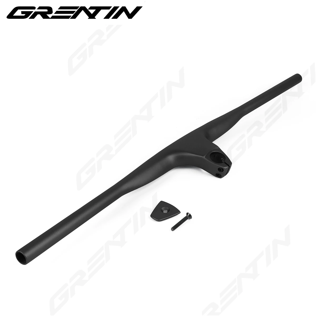 Встроенный карбоновый руль MTB -17 ° Вынос 60-90 мм для эффективного интегрированного