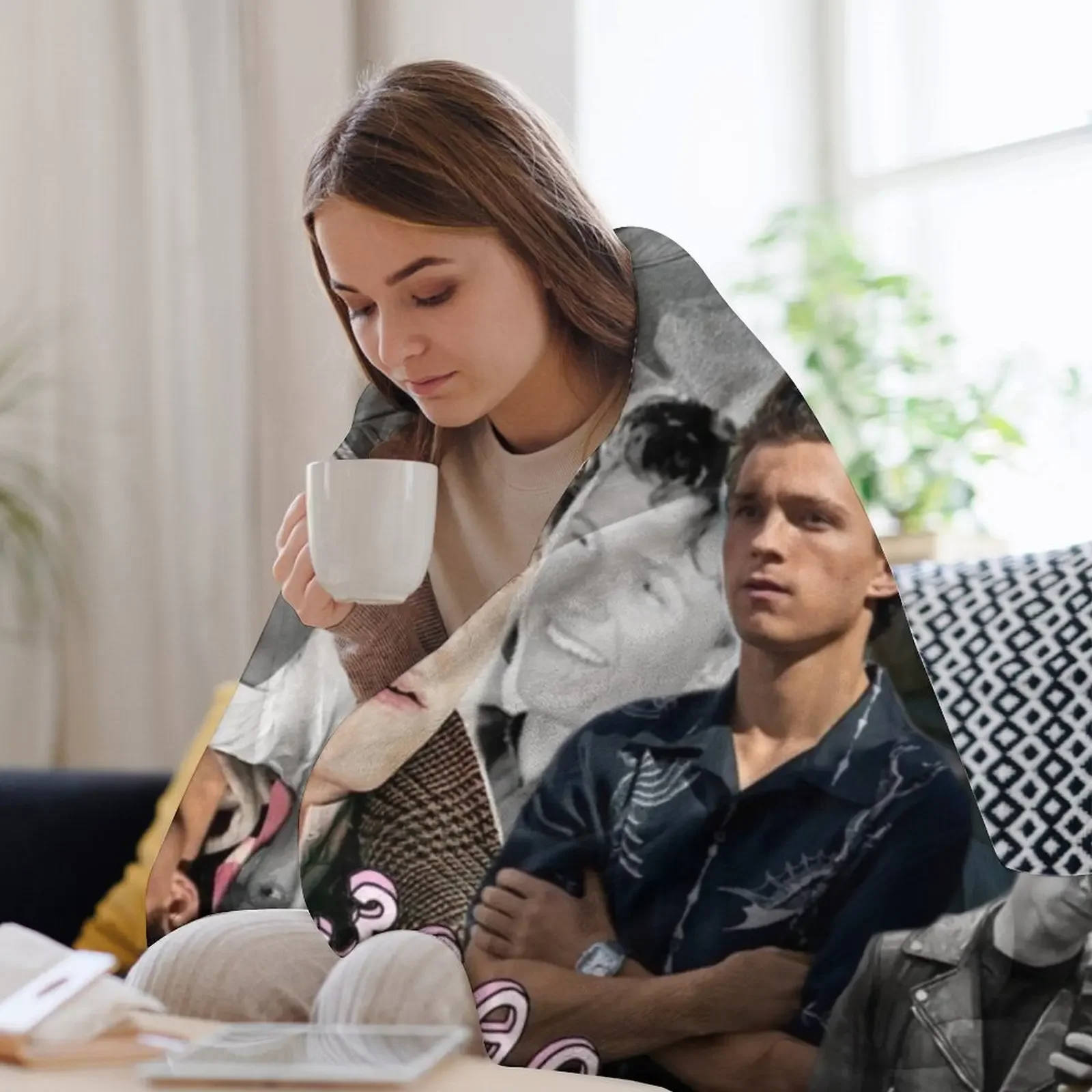 Томасito ay Throw Blanket Thermals для путешествий свободные одеяла
