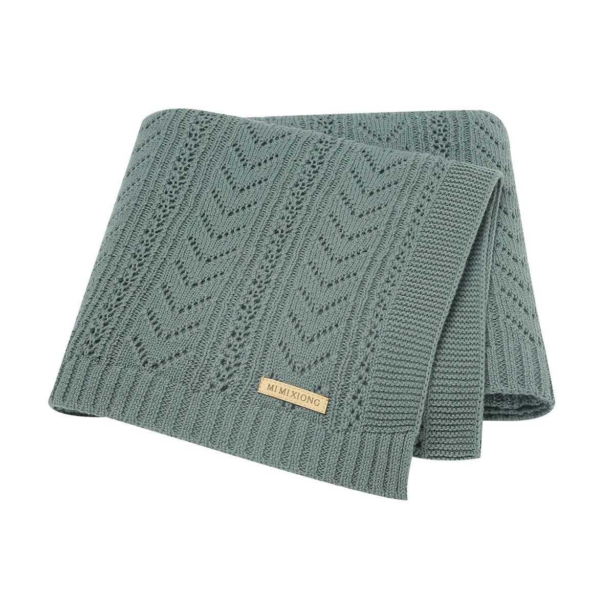 

Baby Blankets Knit Newborn Infant Cotton Swaddle Wrap Sleepsack for Stroller Bed Sofa Bassinet Sleep Mats Toddler Covers 90*70cm