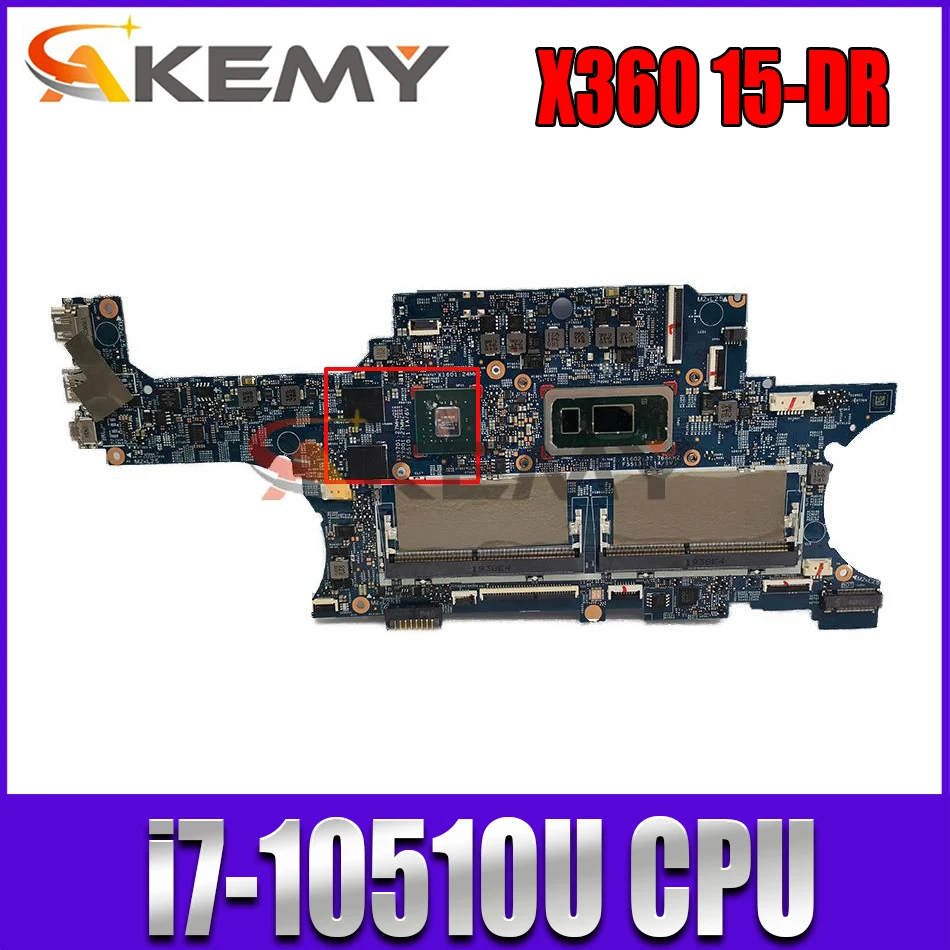

18748-1 L63885-601 For HP ENVY X360 15-DR 15T-DR laptop motherboard L63885-001 448.0GB13.0011 with i7-10510U CPU MX250-4G