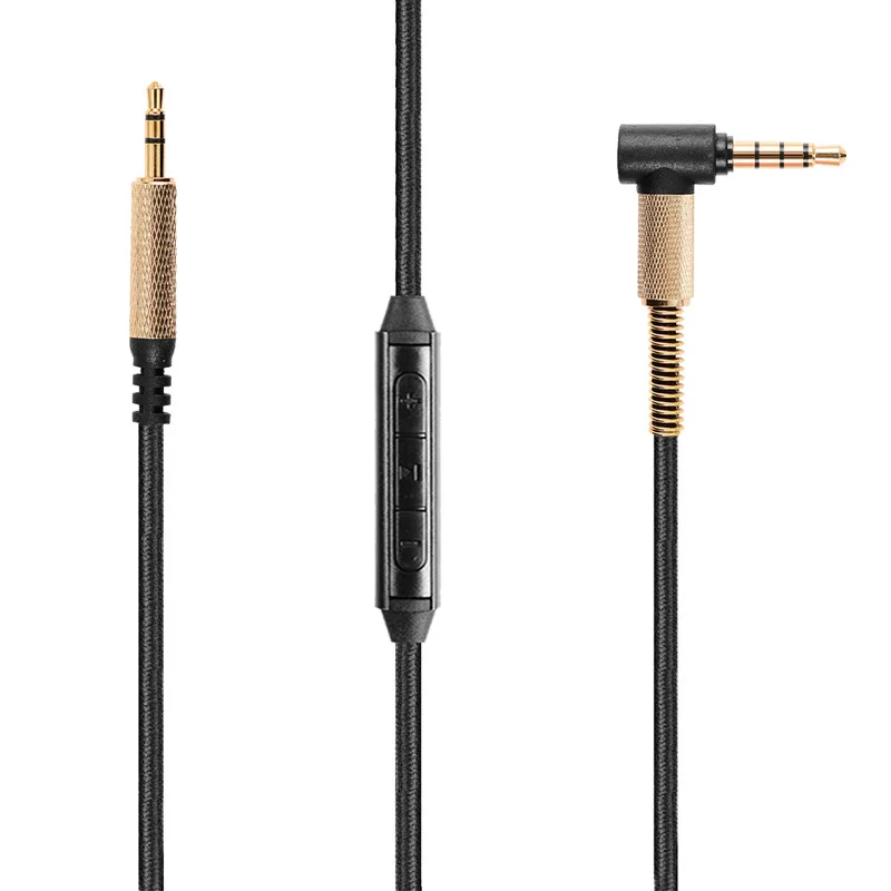 Аудиокабель 3,5 мм с микрофоном для наушников Philips SHP9500, SHP9600, B&O H3, H6, H8, Meizu HD50 beats solo (art.: 3920d4ebada4d) - 3920d4ebada4d