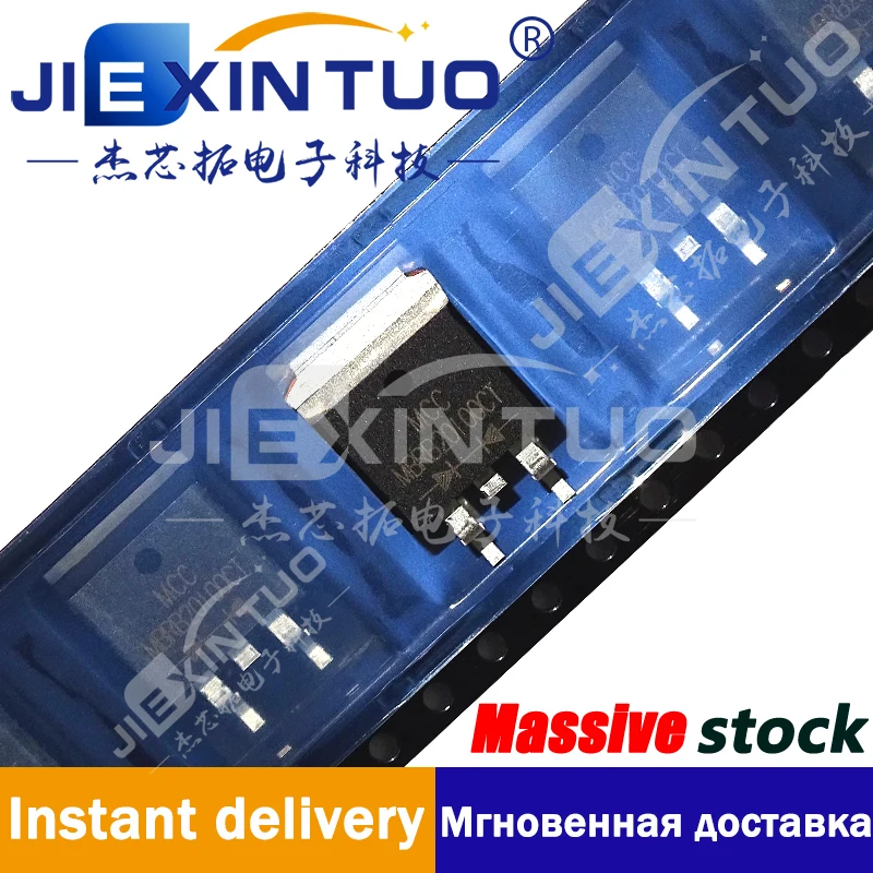 

MBRB20100CT-TP DIODE ARRAY SCHOTTKY 100V D2PAK Diode Array 1 Pair Common Cathode 100 V 20A Surface Mount TO-263-3,