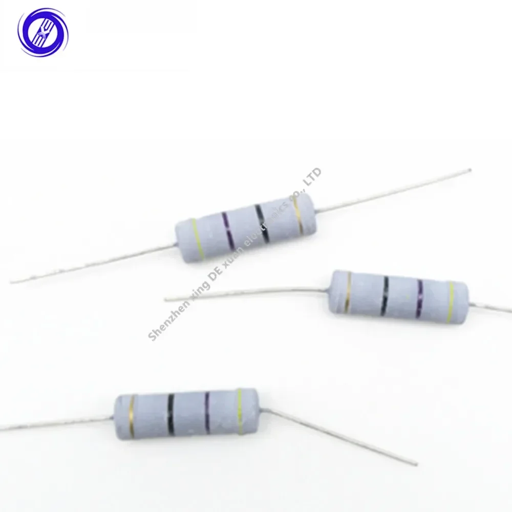 100/120/150/180/200/220/240/270/300/330/360/390/430/470/510/560/620/680/750/820/910R Ом 5 Вт ± 5% Металлооксидный