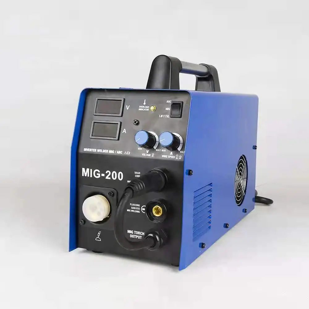 

Durable use MIG-200 gas-free CO2 welding machine MIG/MMA/TIG integrated three-purpose multifunctional welding machine