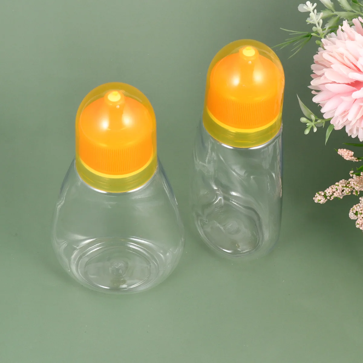 

Bottle Honey Squeeze Dispenser Salad Dressing Jam Bottles Syrup Container Jar Mustard Sauce Condiment Kitchen