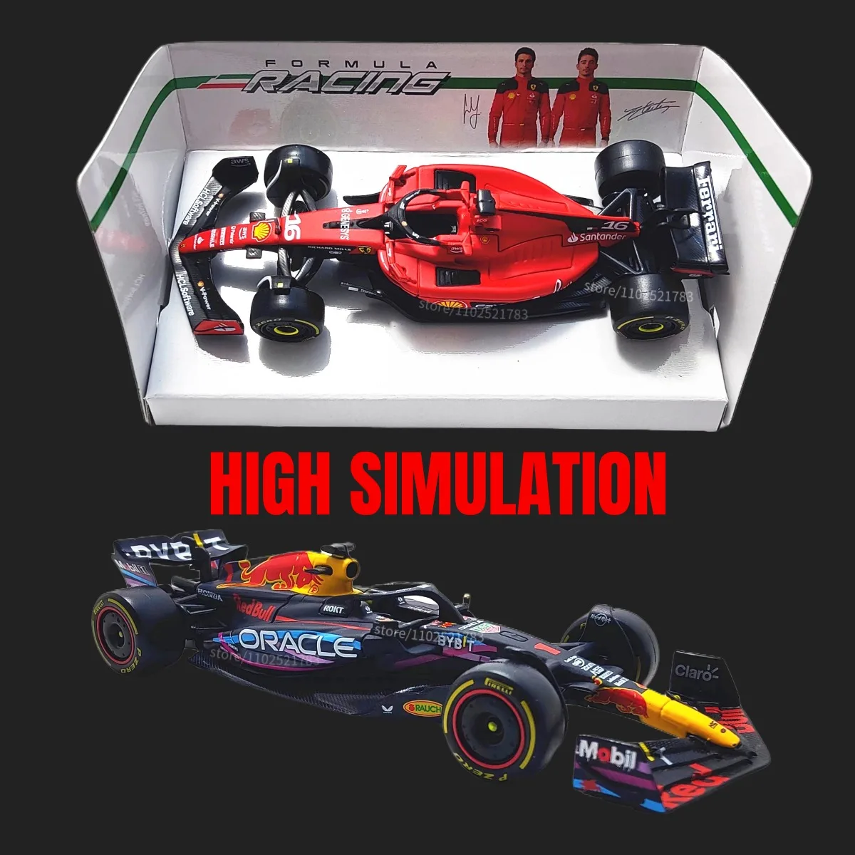 BBURAGO 1:1 масштаб модель автомобиля F1 литой под давлением металлический материал