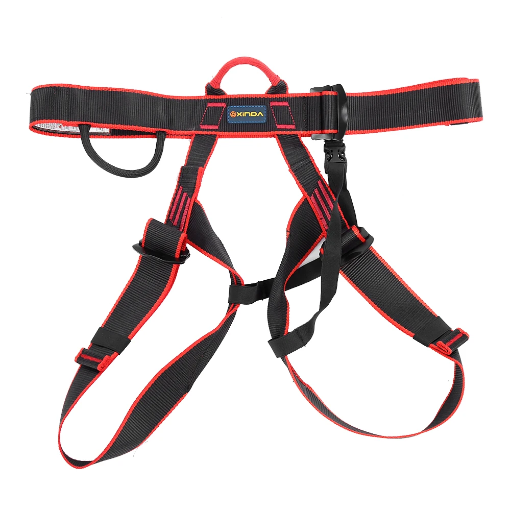 

Professional Anti Fall Harness Safety Belt Half‑Protection For Rescuing Rock Climbing Rappelling Outdoor Sports
