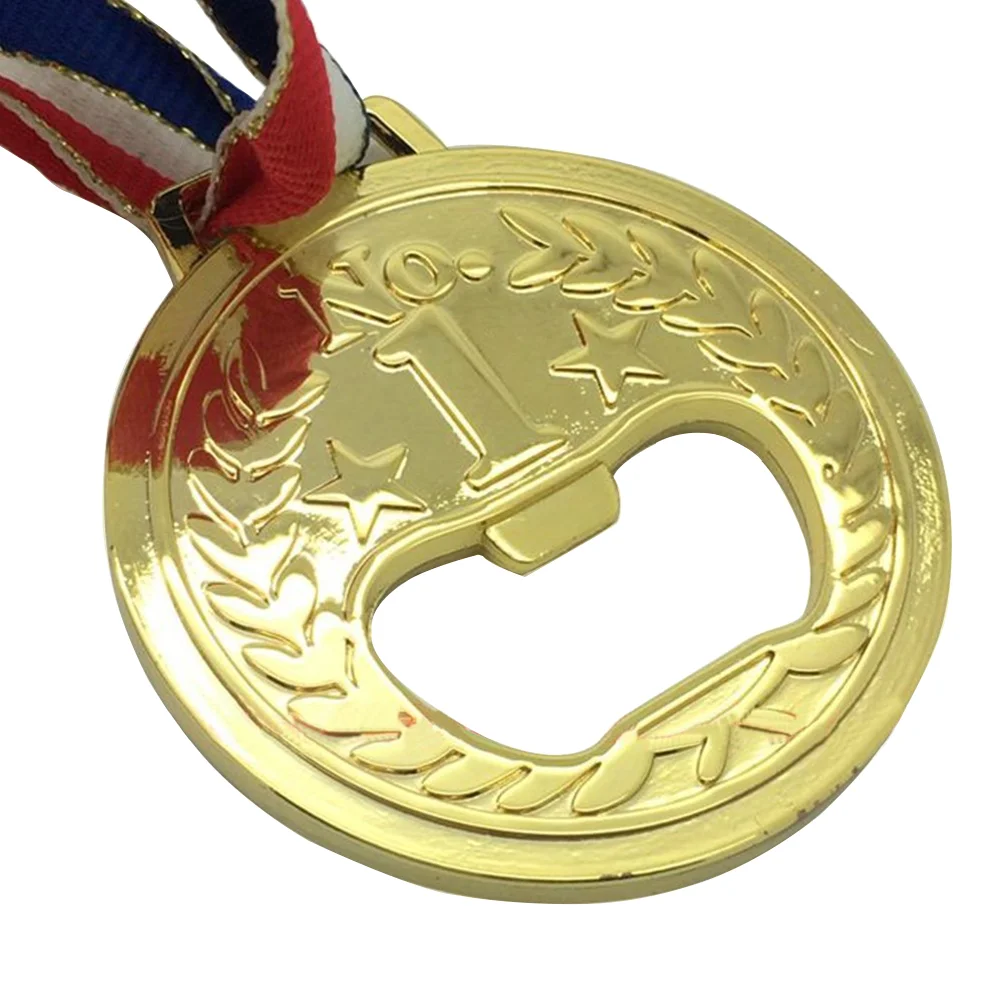 

Opener Bottle Medal Beer Gold Medals Metal Shaped Creative Winner Favor Partytoy Trophy Flatwinter Cap Openers Pong Cool