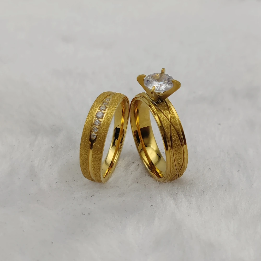 Роскошные ювелирные изделия из двух предметов кольцо на палец обручальные