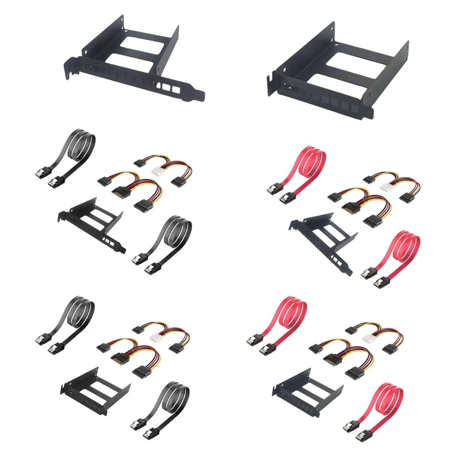 

Computer Drive Bay Holder HDD Mounting Bracket Chassis Mount Caddy Tray