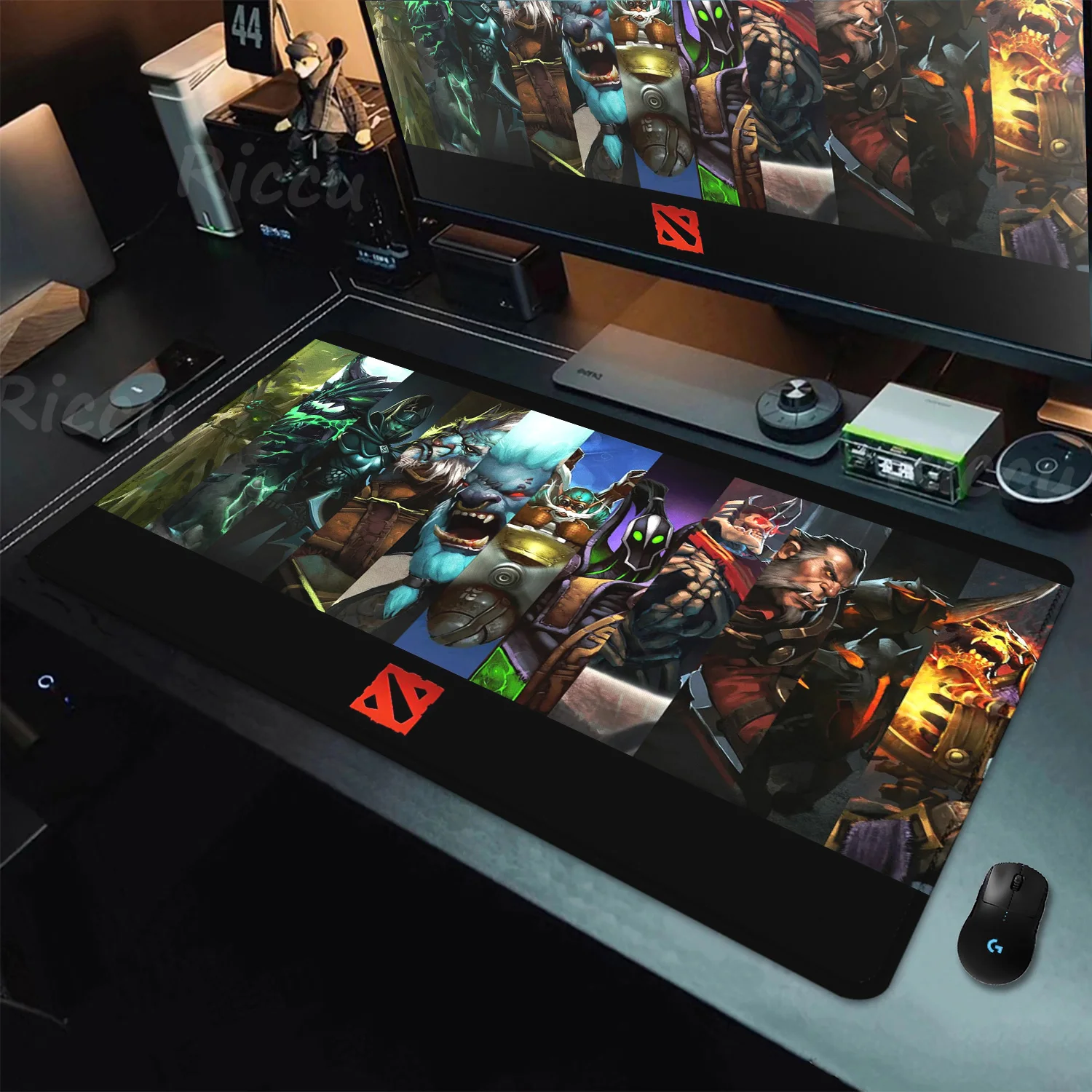 Riccu Dota 2 коврик для мыши из натурального каучука