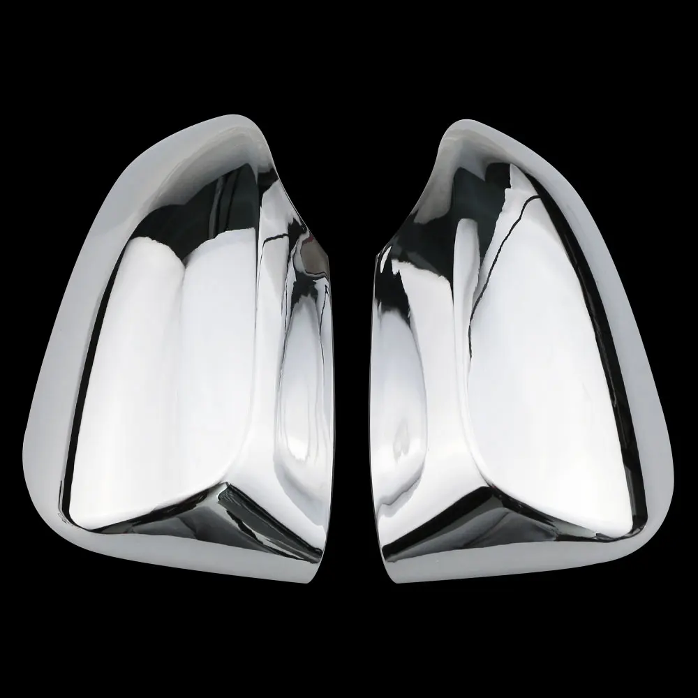 KIQI 2 шт./компл. хромированная Защитная крышка для зеркала заднего вида отделочная