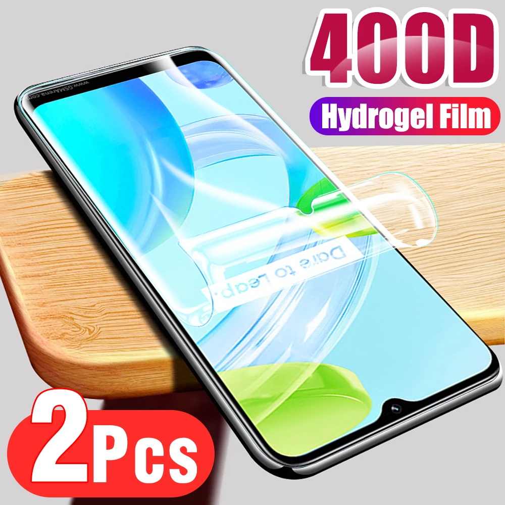 

2pcs HD Front Hydrogel Film Realmi Realme C 30 30C RealmeC30 4G Smartphone Full Cover Protective Soft Film For Realme C30 6.5in