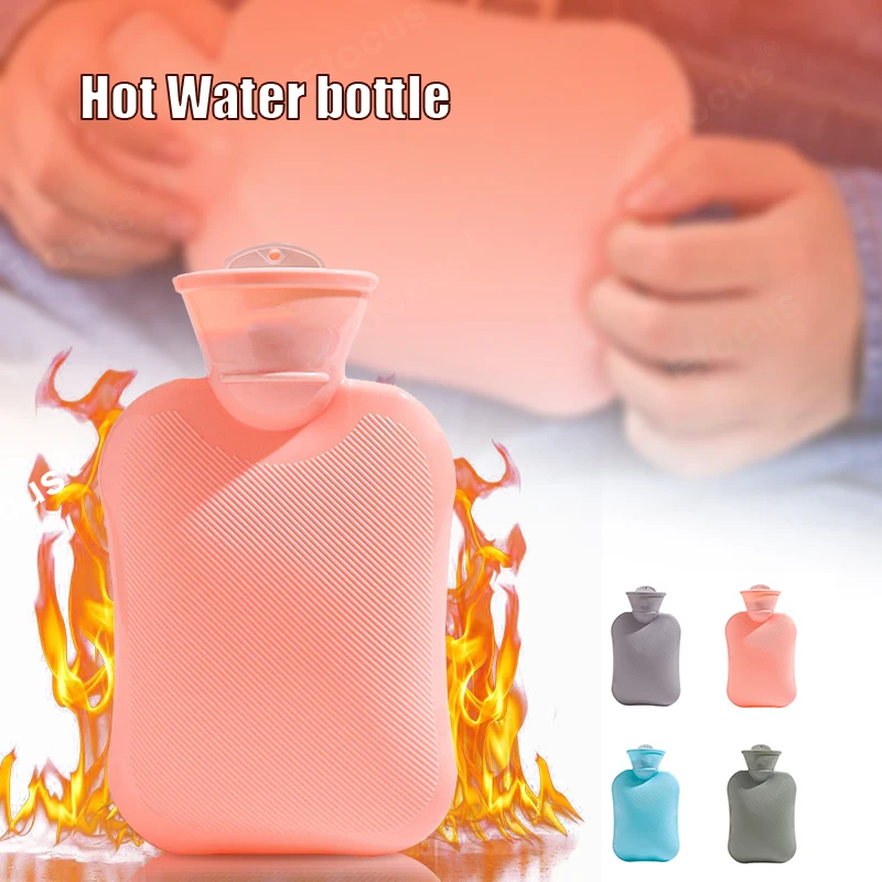 

Water Injection Hot Water Bag Home Hot Compress Hand Warmer Portable Thickened High-Density PVC Warm Water Bottle For Winter