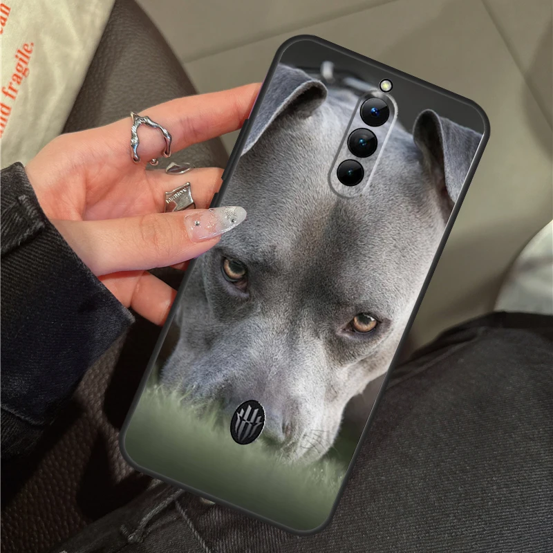 Чехол Pit Bull Lovely Dog Pitbull для Nubia Red Magic 8S 9S Pro Plus 6 7 6S 7S 6R 5G RedMagic 10 9 8 Cover