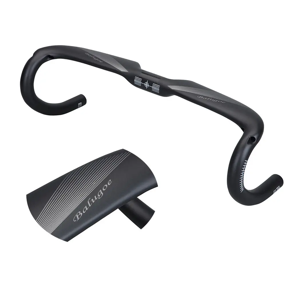 

Full Carbon Bicycle Handlebar 400/420/440mm Bending Bicycle Handle Stem UD Matt Carbon Road Bike Handlebar Bike Accessories