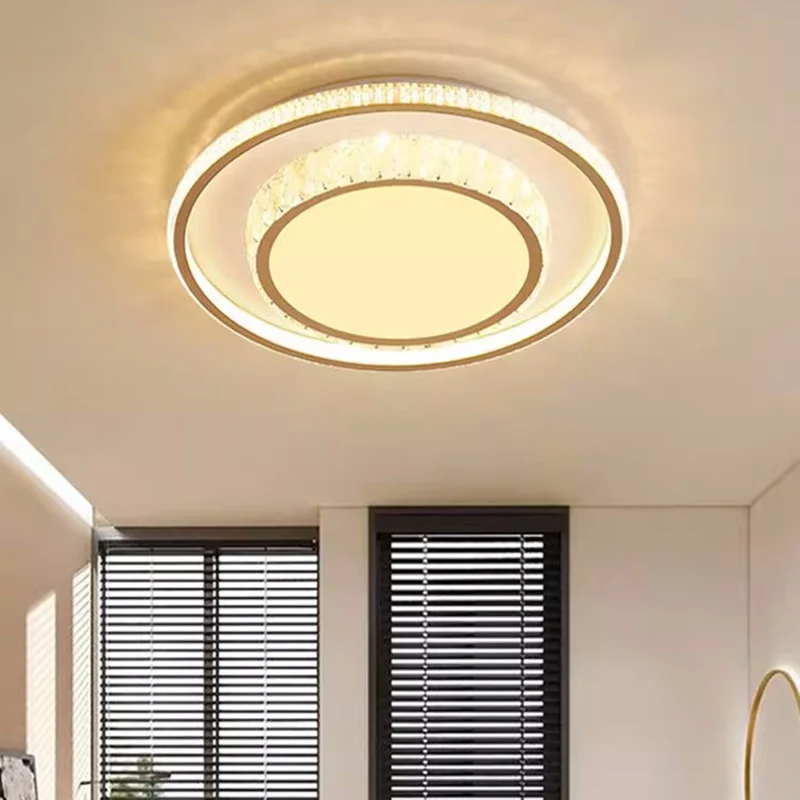 

LED Ceiling Light Living Room Indoor Home Lighting Crystal Ceiling Lamp For Bedroom Hallways Corridor Ceiling Decoration Fixture