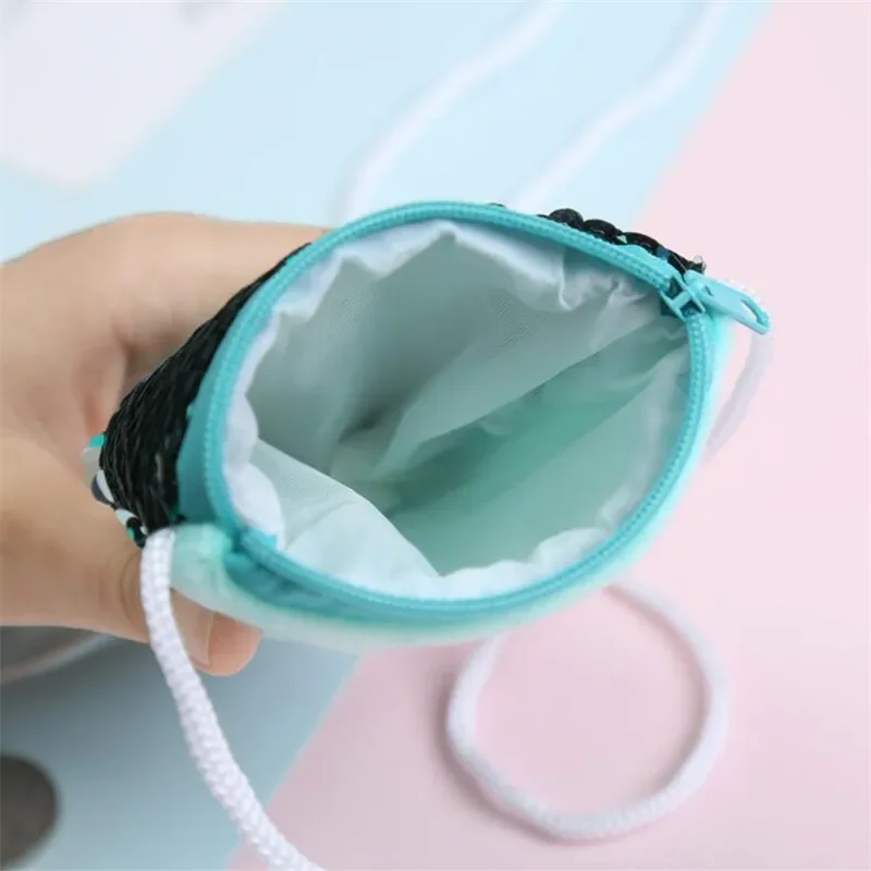 Женский кошелек с хвостом русалки и блестками сумки через плечо для девочек