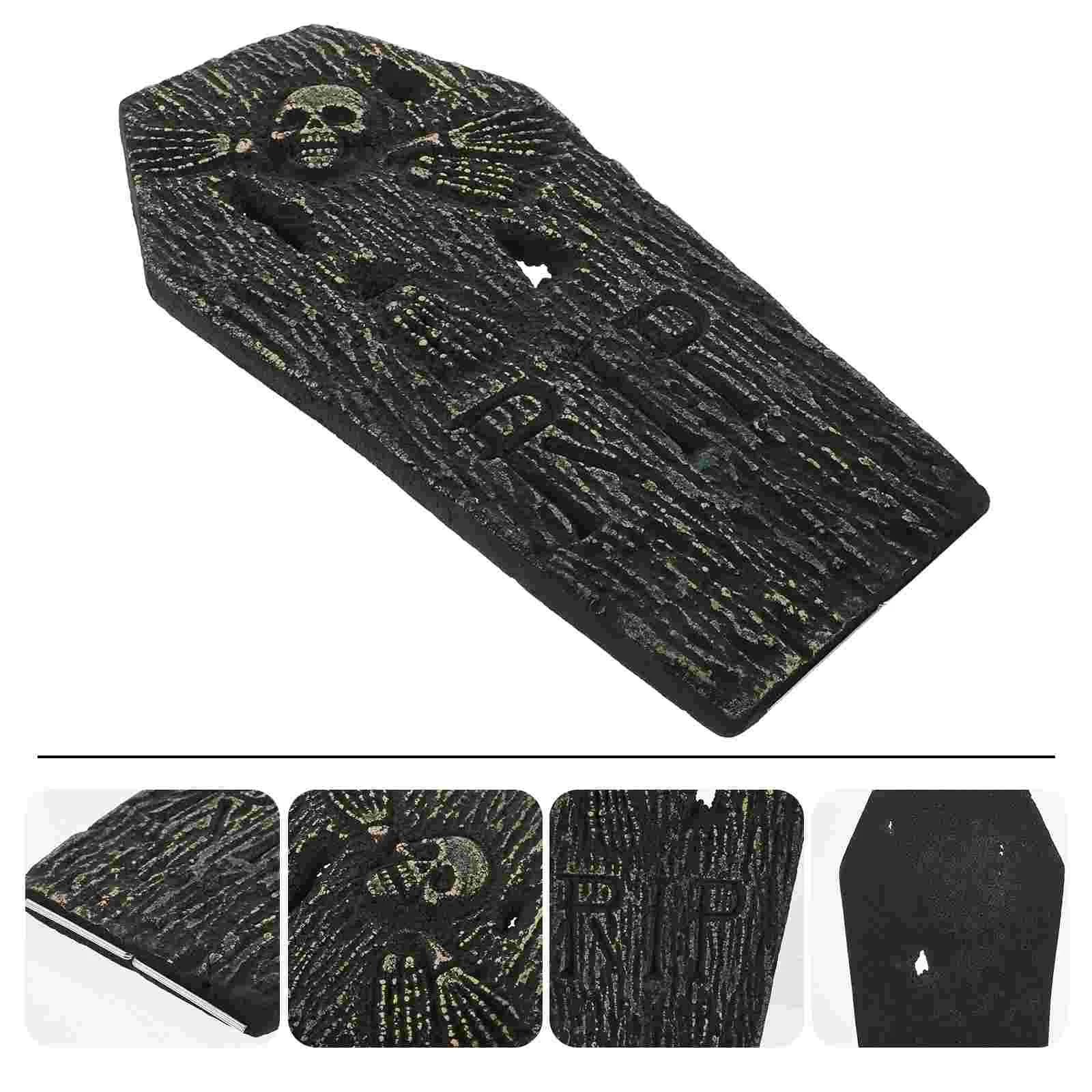 

Пенопласт, надгробие, декор на Хэллоуин, фестиваль, сцена, гроб, реквизит, украшение для дома с привидениями, искусственное украшение