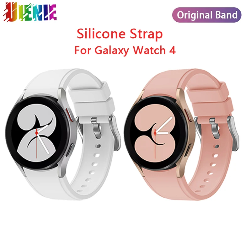 

Ремешок силиконовый для Samsung Galaxy Watch 4 classic, браслет для наручных часов 46 мм 42 мм, 44 мм 40 мм, 2021