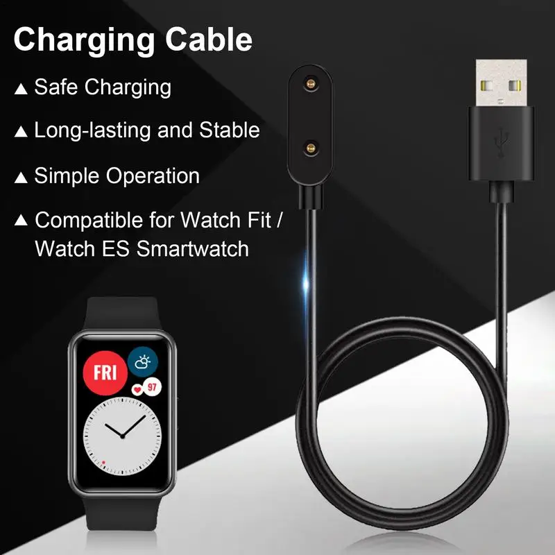

Magnetic Charging Cable For Huawei Watch Fit USB Charger Dock Charger Adapter Smart Watch Charging Cable For Honor Watch ES