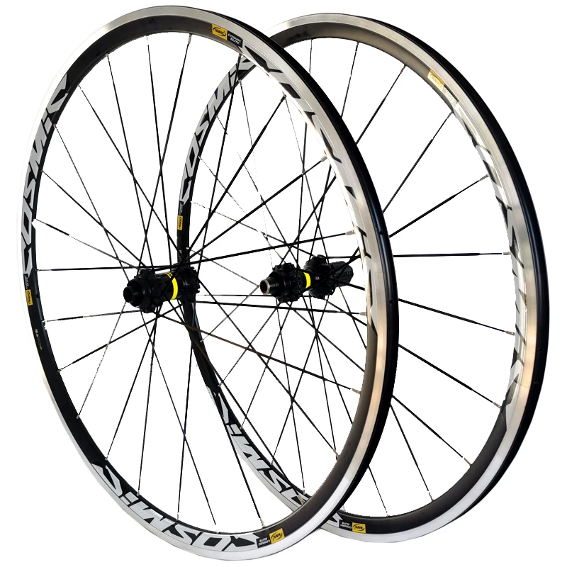 

Road Wheel Set 27MM Straight Pull Disc Brake Six Ding Road Bike Front Wheel Rear Wheel Lock Barrel Axle Wheel Set