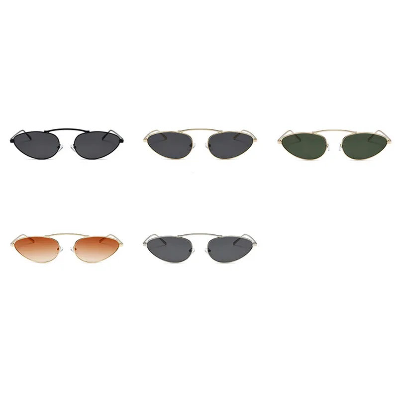 Модные солнцезащитные очки dyymj в маленькой оправе с двойным лучом УФ-защитой