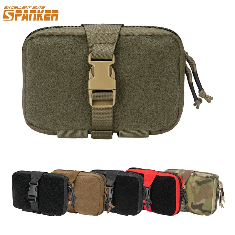 Фото Тактическая сумка Molle, поясная сумка, EDC, портативная сумка, сумка для инструментов с волшебной лентой, охотничий жилет, аксессуары, сумка, уличный многофункциональный комплект №1