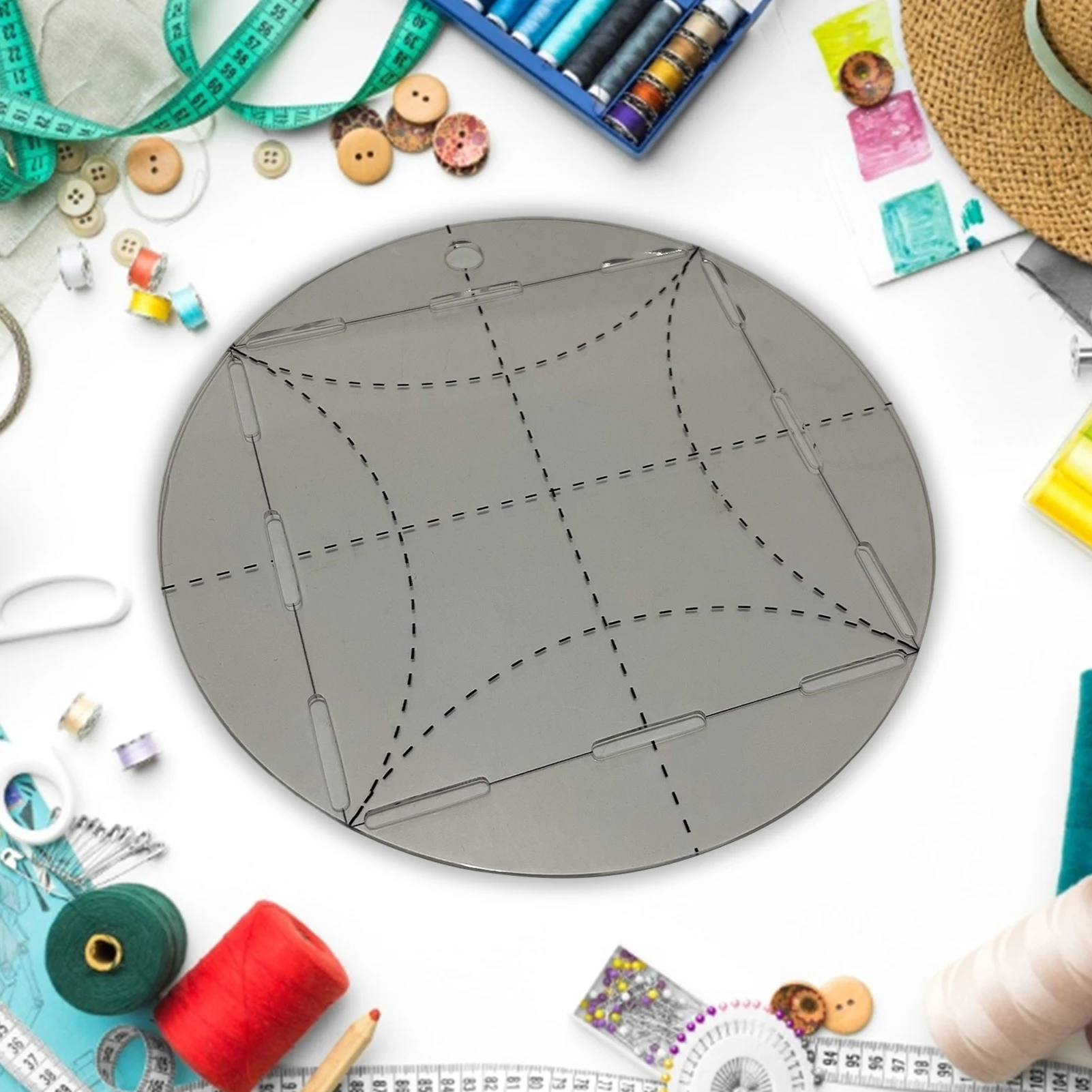 Набор шаблонов сделай сам с двойным обручальным кольцом нескользящий шаблон