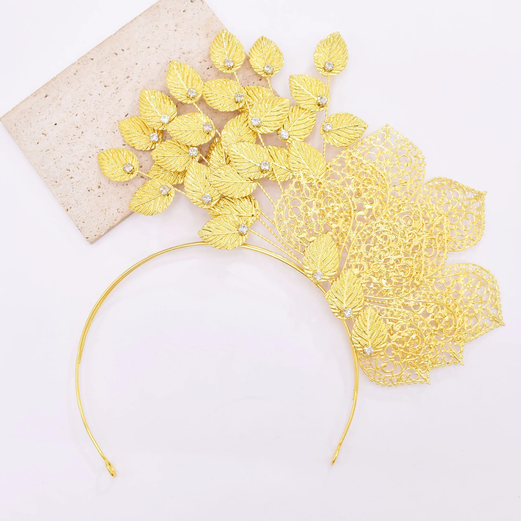 Железная регулируемая повязка на голову металлический обруч украшение для волос