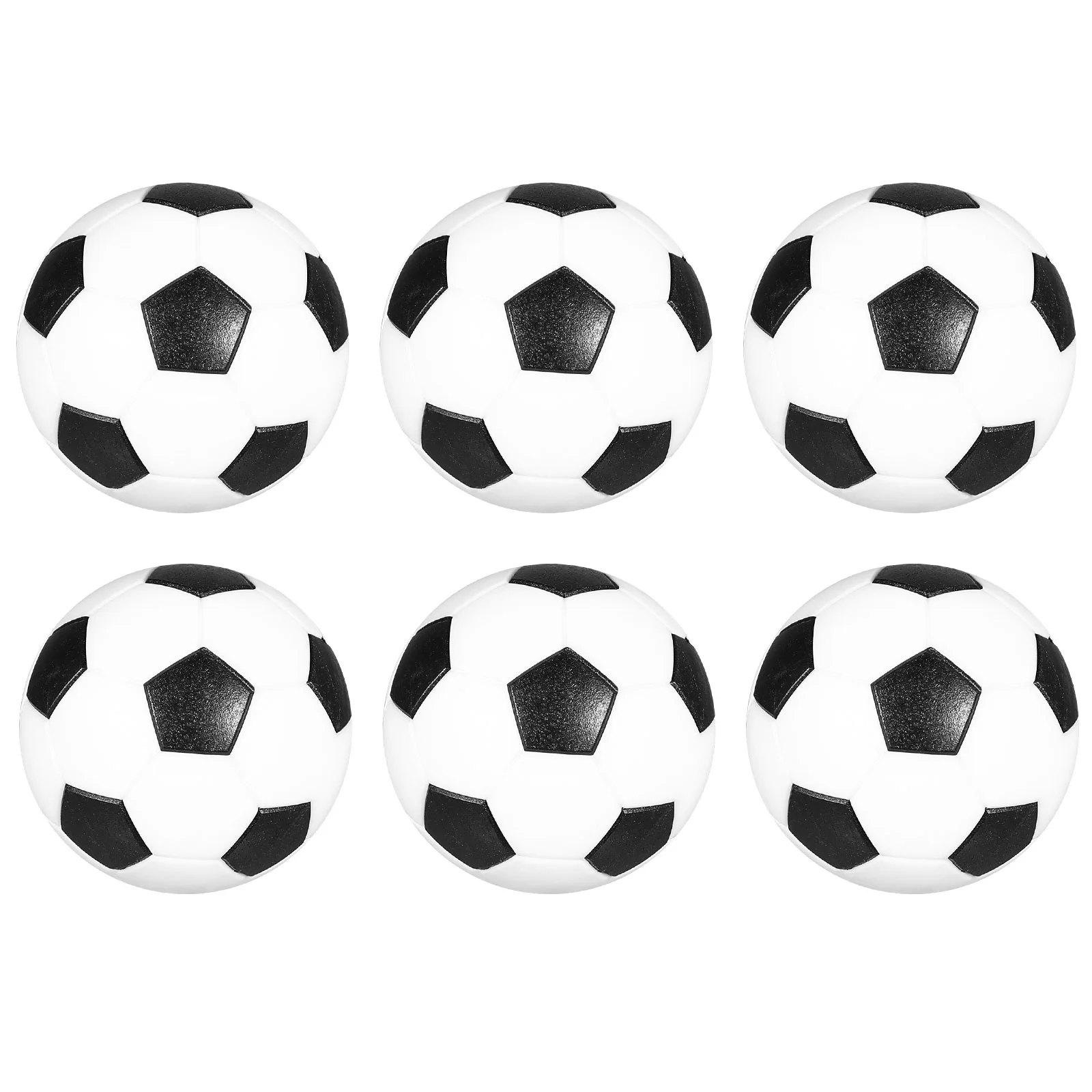 

Soccertable Foosball Tabletopofficial Mini Replacementsize 32Mm Tournament Game White Black Replacements Footballs Foosebsllball