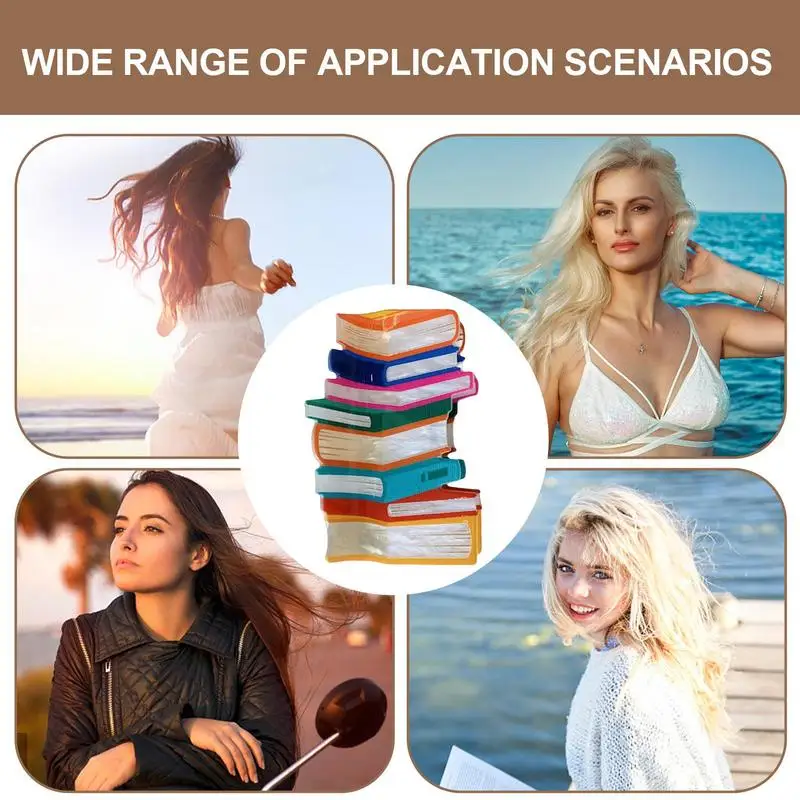 Заколка для волос в книге уникальный зажим книжном стекле аксессуары учителя