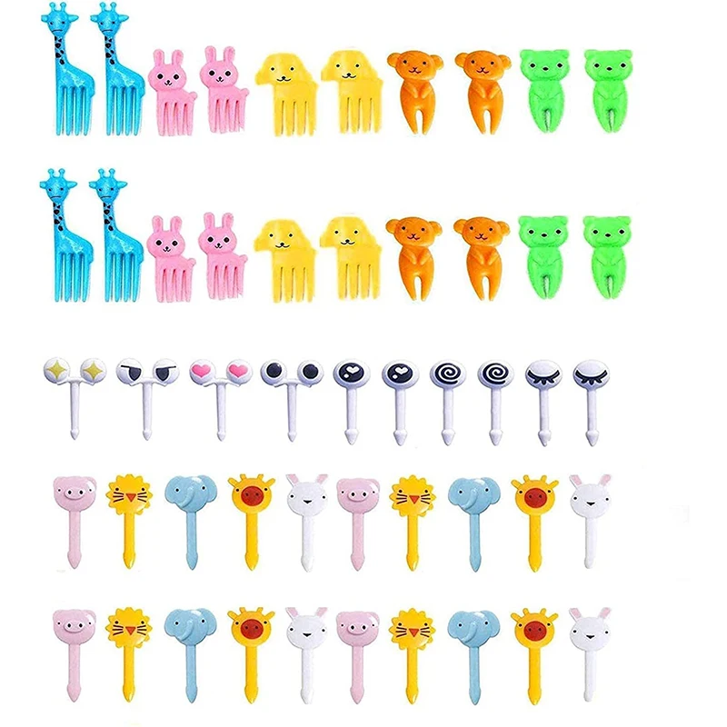 

Animal Farm Dinosaur Fruit Fork Mini Cartoon Children Snack Cake Dessert Pick Toothpick Bento Lunches Party Decoration