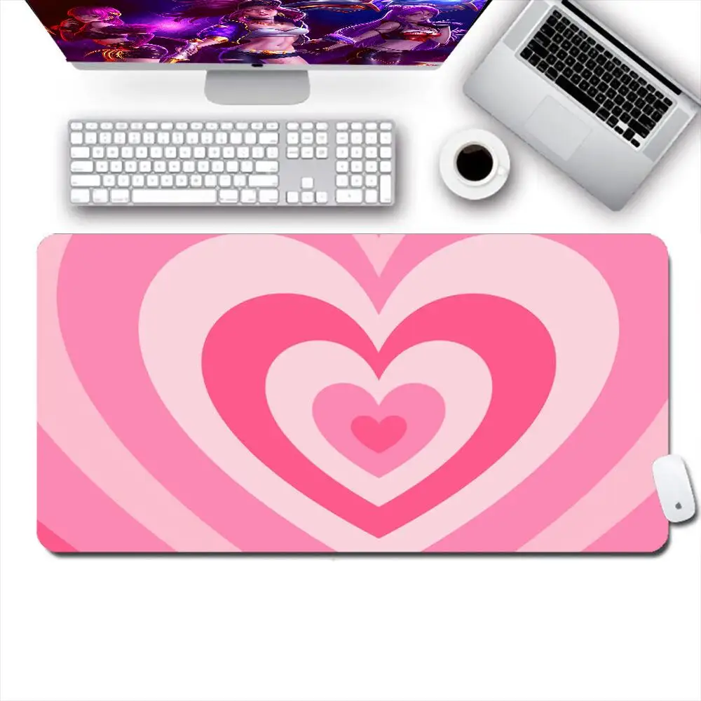 

Pink Coconut Tree Beach Large Mouse Pad Gaming Professional E-sports Gamers Speed Rubber Keyboard Notbook Rug Desk Mat Mousepad