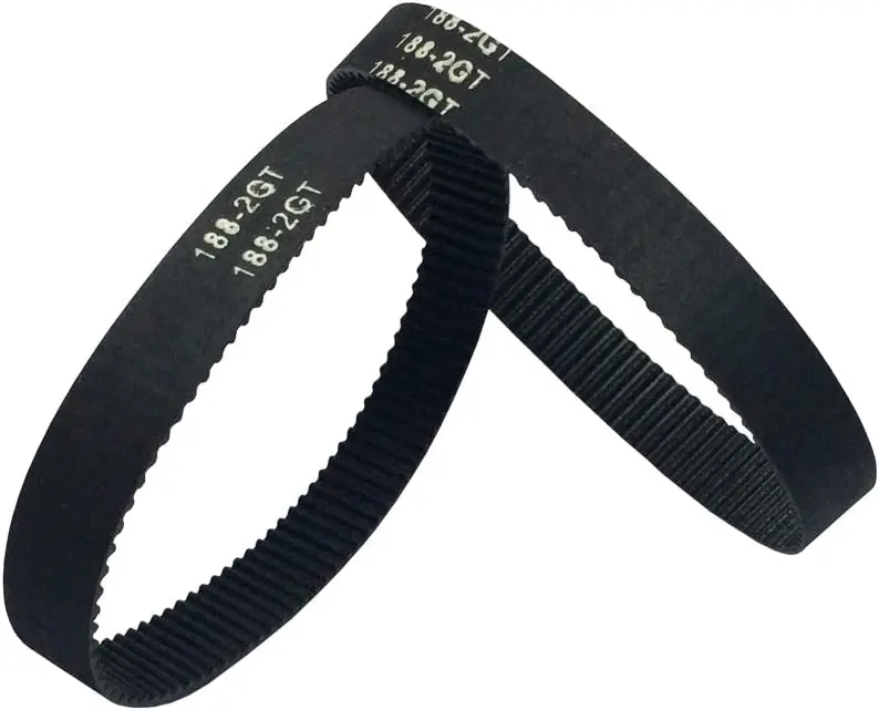 Ремень ГРМ 2GT 186-2GT-9 L = 186 мм W 9 93 зубца в закрытом корпусе для 3D-принтера упаковка из