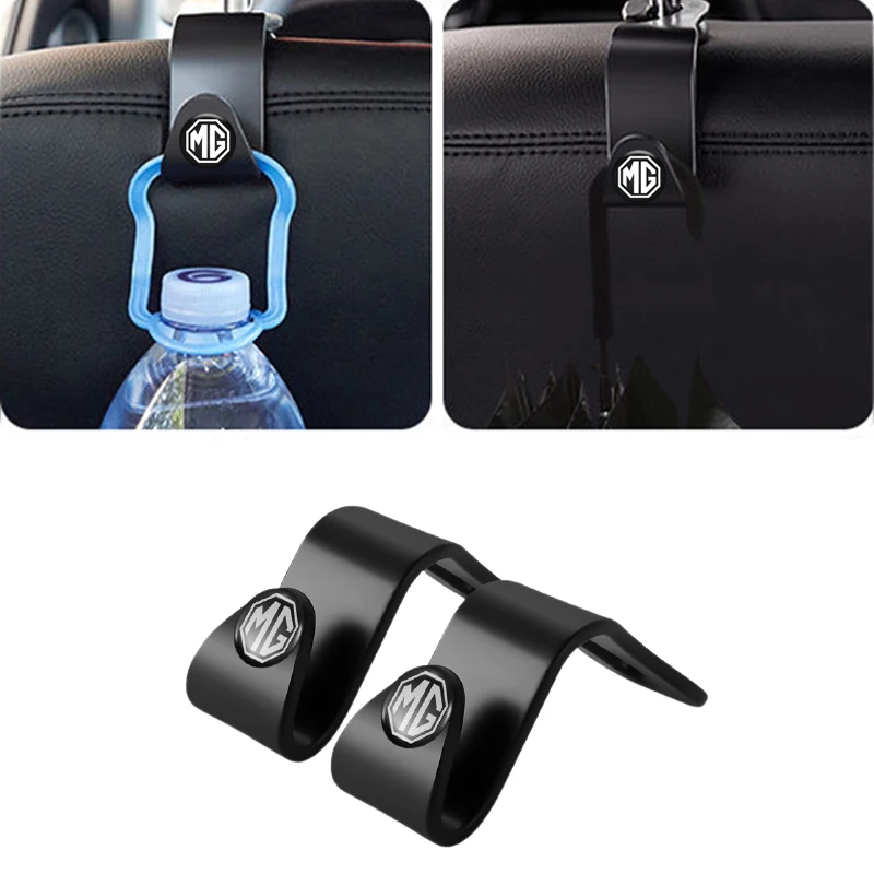 ABS Car Seat Back Portable Storage Hooks Hanger  for MG Morris Garages MG 6 3 5 7 TF ZR ZS HS GS GT Hector RX5 RX8 Accessories