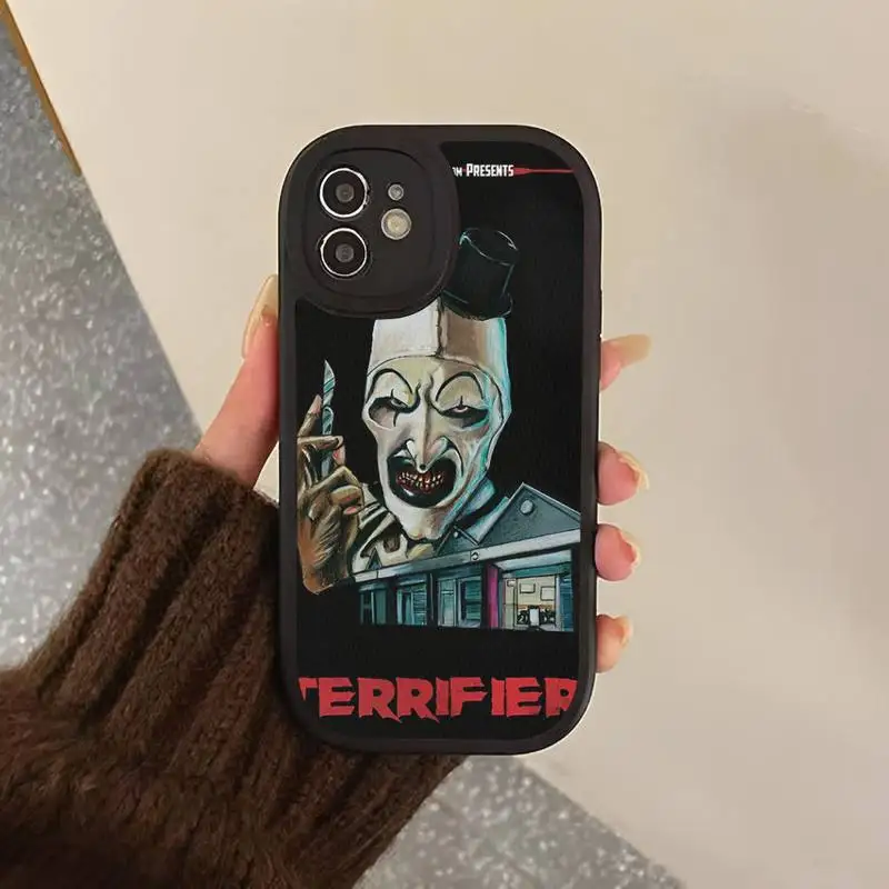 Horror Movie Terrifier Phone Case Hard Leather Phone Case For iPhone 14 13 12 Mini 11 14 Pro Max Xs X Xr 7 8 Plus 6 6s