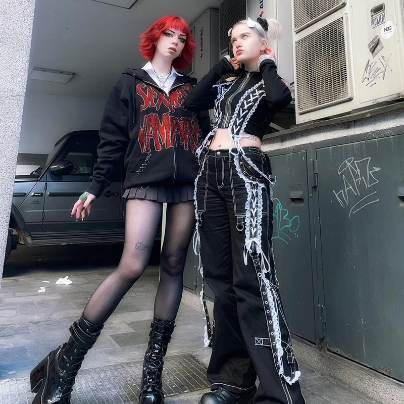 Стразы свитшоты большого размера с надписью винтажная уличная одежда женские