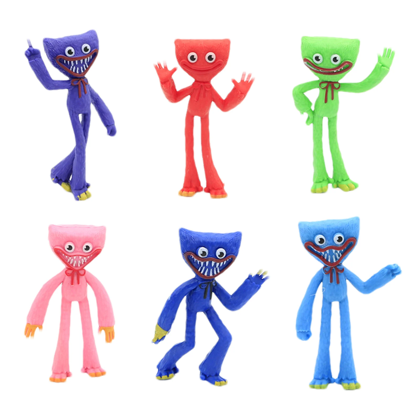 

Игрушка плюшевая Huggy Wuggy, 6 шт./упаковка