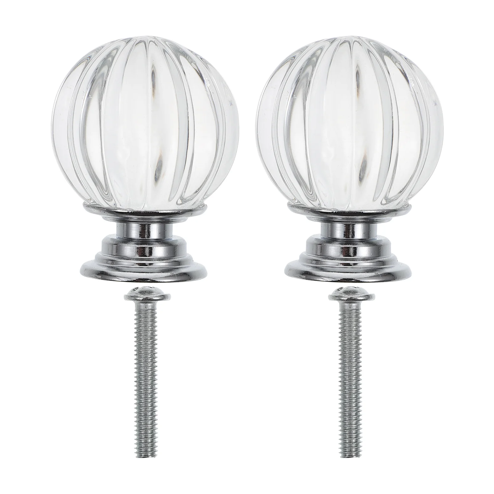 

Lamp Finial Light Knob Curtain Rod Shade Crystal Finials Lampshade Screw Topperball Decorative Harp Floor Toppers Cap Diamond